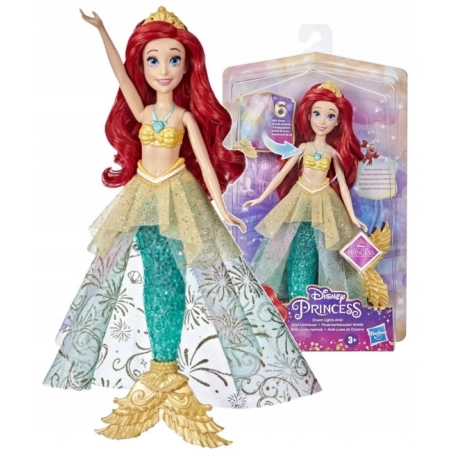 Syrenka Ariel Świecąca Lalka Disney Princess F1555